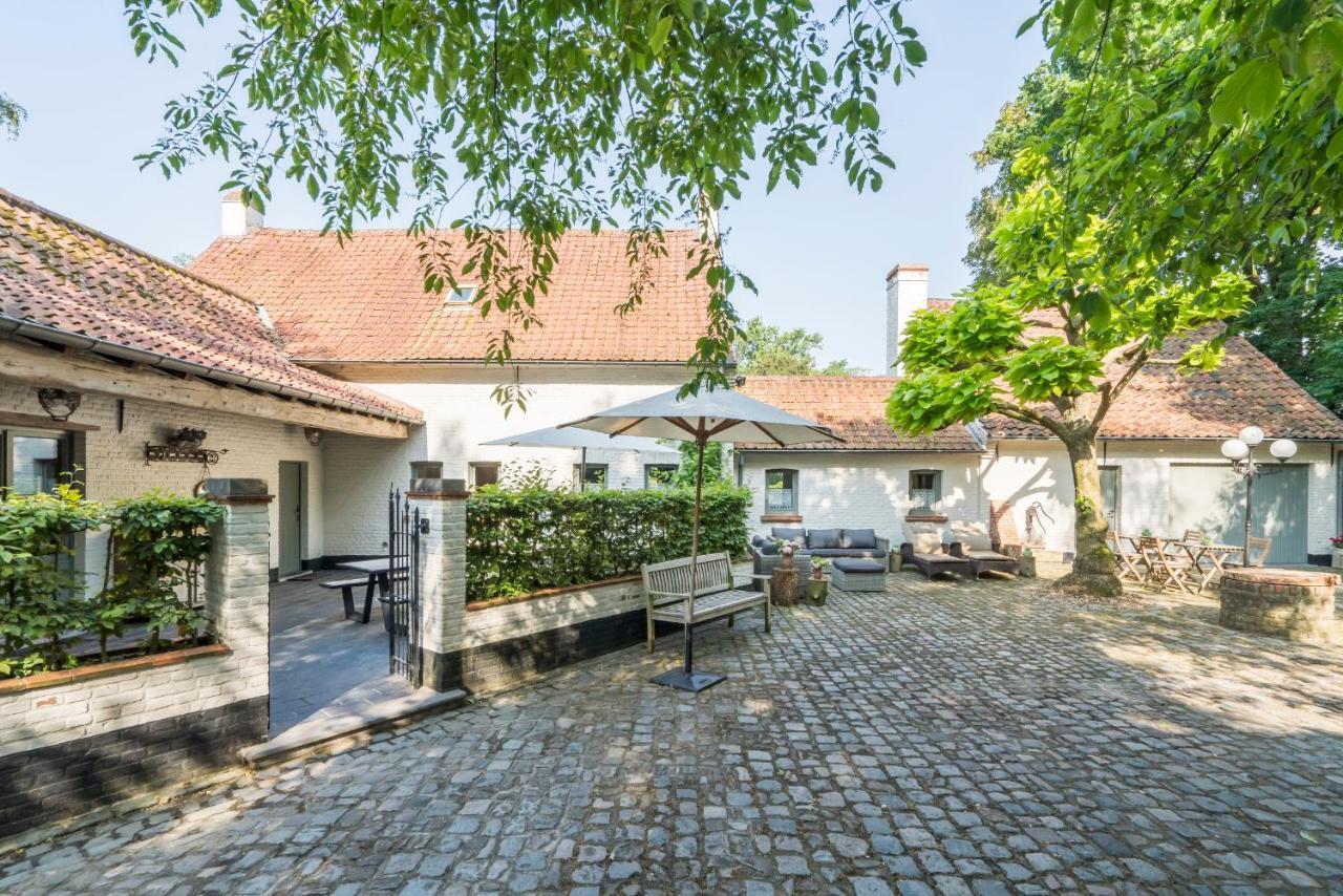 Fantastische Vakantiewoning Aan Het Bos Wingene Exterior photo